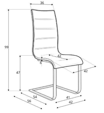 K-104 krzesło